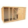 Shire Sanda Kennel & Run, (H)1.67m (W)1.19m (D)1.19m -Garden Store shire sanda kennel run h 1 67m w 1 19m d 1 19m5019804111954 03c