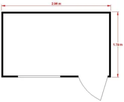 Shire Security Cabin 10x6 Apex Shiplap Wooden Shed -Garden Store shire security cabin 10x6 apex shiplap wooden shed5019804953868 02t