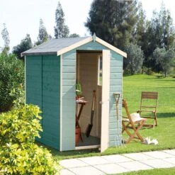 Shire Shetland 6x4 Ft Apex Shiplap Wooden Shed With Floor (Base Included) - Assembly Service Included -Garden Store shire shetland 6x4 ft apex shiplap wooden shed with floor base included assembly service included5397007006308 05bq