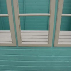 Shire Sun 10x10 Glass Pent Shiplap Wooden Summer House - Base Not Included -Garden Store shire sun 10x10 glass pent shiplap wooden summer house base not included5019804112067 05i bq