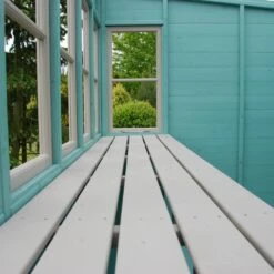 Shire Sun 8x6 Glass Pent Shiplap Wooden Summer House - Base Not Included -Garden Store shire sun 8x6 glass pent shiplap wooden summer house base not included5019804112012 10i