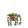 Smart Garden Trailing Lilies Artificial Pink & Green Round Plastic Hanging Basket, 30cm 2 Smart Garden Trailing Lilies Artificial Pink & Green Round Plastic Hanging Basket, 30cm -Garden Store smart garden trailing lilies artificial pink green round plastic hanging basket 30cm5050642052245 02c bq