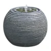 Solar-powered Spherical Water Feature (H)30cm -Garden Store solar powered spherical water feature h 30cm5053844311899 01c bq