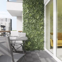 Vertical Square Artificial Plant Wall, (H)1m (W)1m 13 Vertical Square Artificial Plant Wall, (H)1m (W)1m -Garden Store vertical square artificial plant wall h 1m w 1m5059340671932 01i