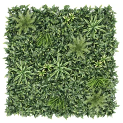 Garden Store 15 Vertical Square Artificial Plant Wall, (H)1m (W)1m