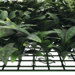 Vertical Square Artificial Plant Wall, (H)1m (W)1m 12 Vertical Square Artificial Plant Wall, (H)1m (W)1m -Garden Store vertical square artificial plant wall h 1m w 1m5059340671932 38c