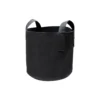 Verve Black Round Planter, Pack Of 3 -Garden Store verve black round planter pack of 35059340329239 01c