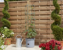 Verve Grey Round Planter -Garden Store verve grey round planter5059340328898 01i