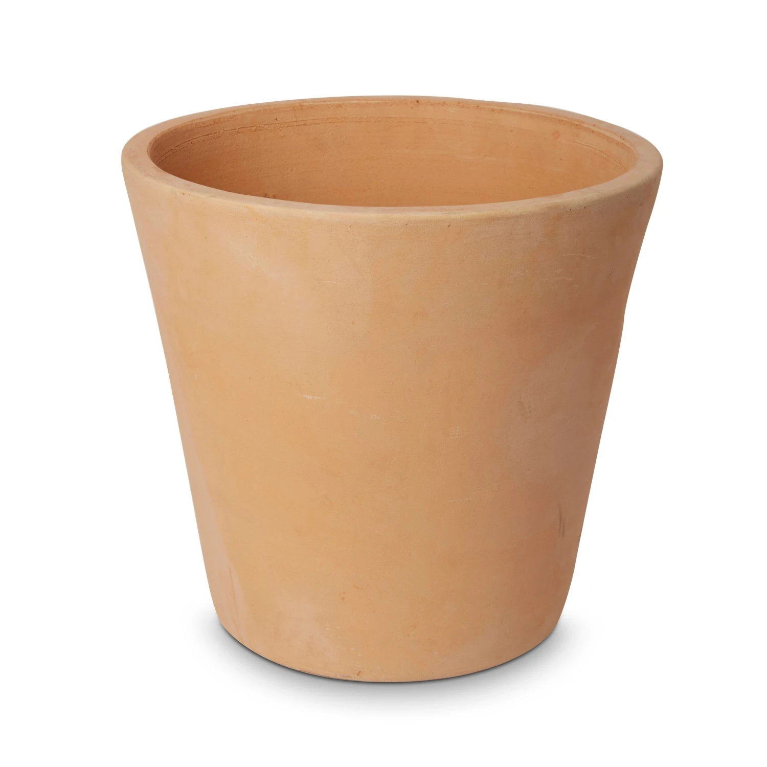Verve Mali White Washed Terracotta Circular Plant Pot (Dia)40cm 3 Verve Mali White Washed Terracotta Circular Plant Pot (Dia)40cm
