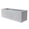 Verve Nore Light Grey Rectangular Trough 2 Verve Nore Light Grey Rectangular Trough -Garden Store verve nore light grey rectangular trough5059340328058 01c