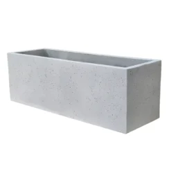 Verve Nore Light Grey Rectangular Trough