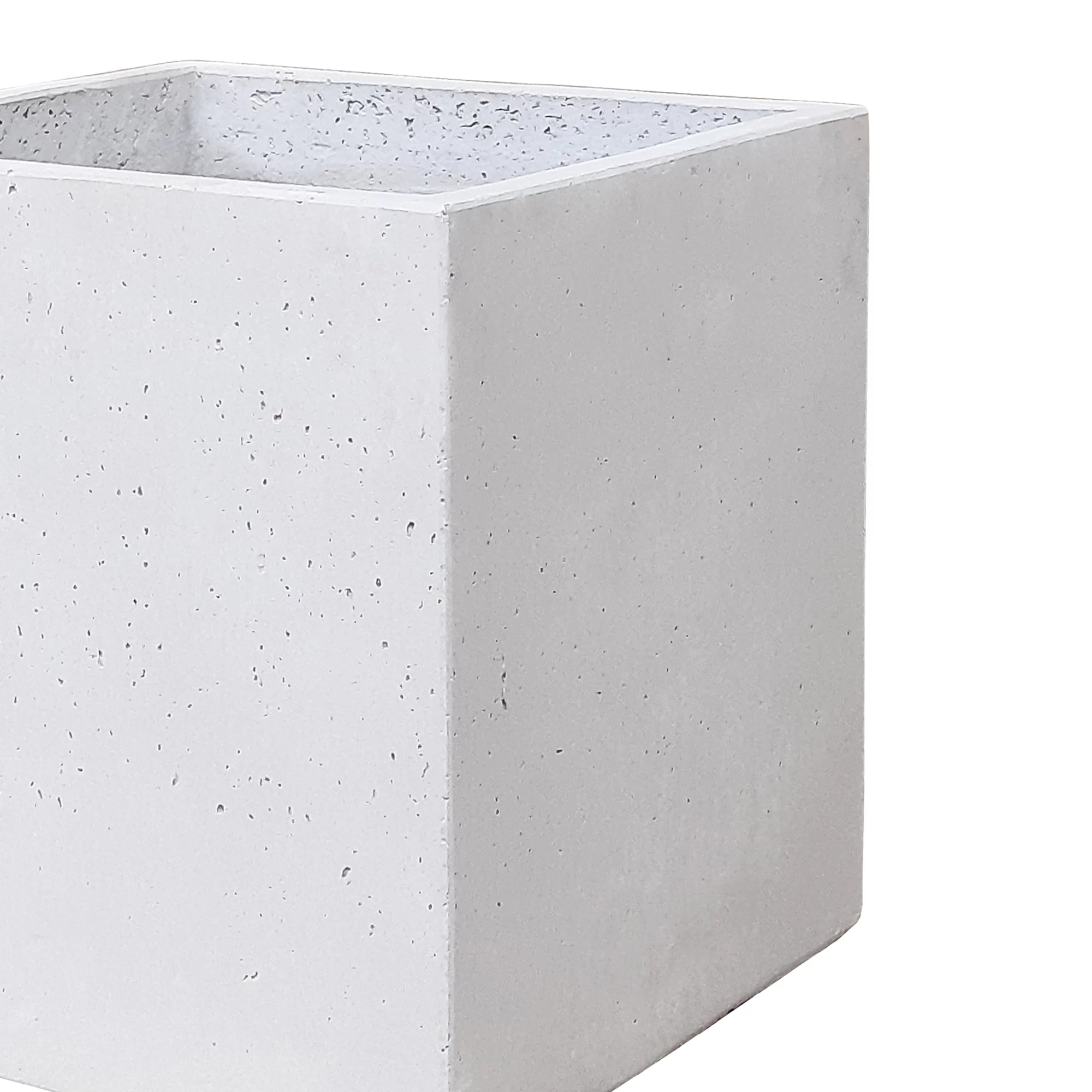 Verve Nore Light Grey Square Trough (H) 48cm X (W) 48cm 4 Verve Nore Light Grey Square Trough (H) 48cm X (W) 48cm - Image 2