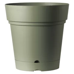 Verve Nurgul Deep Lichen Green Polypropylene (PP) Circular Plant Pot (Dia)58cm