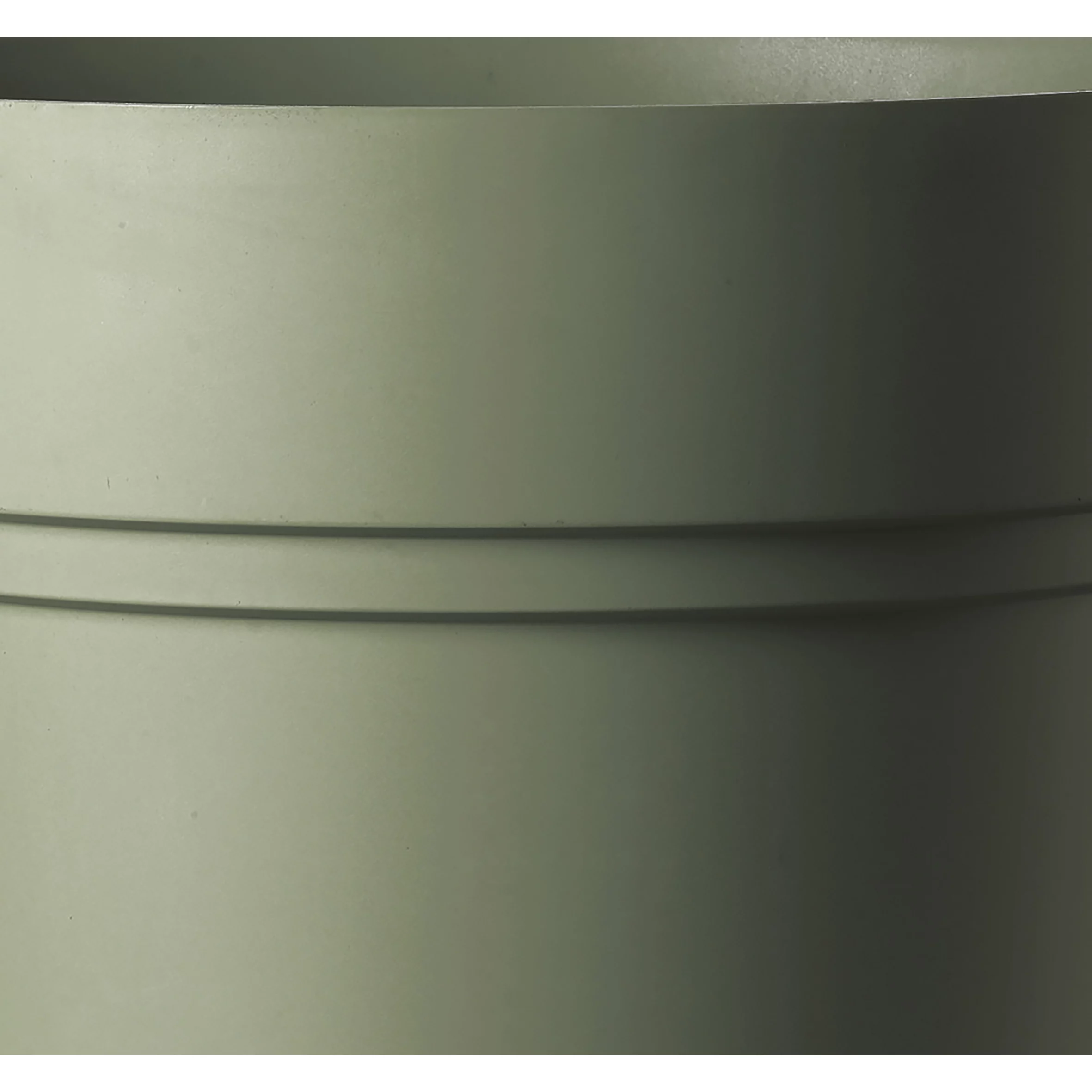 Verve Nurgul Deep Lichen Green Polypropylene (PP) Circular Plant Pot (Dia)58cm 4 Verve Nurgul Deep Lichen Green Polypropylene (PP) Circular Plant Pot (Dia)58cm - Image 2