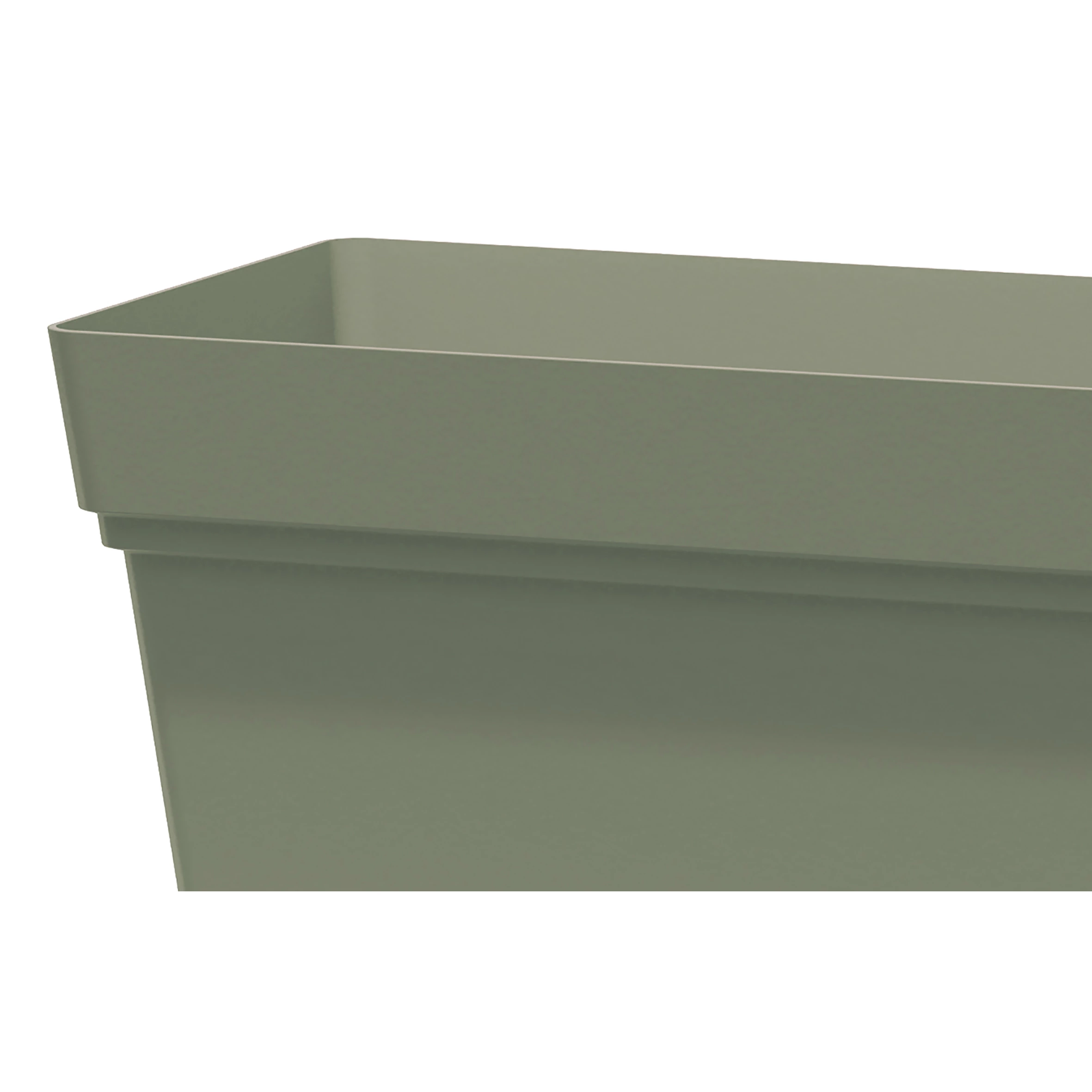 Verve Nurgul Deep Lichen Green Rectangular Trough 4 Verve Nurgul Deep Lichen Green Rectangular Trough - Image 2