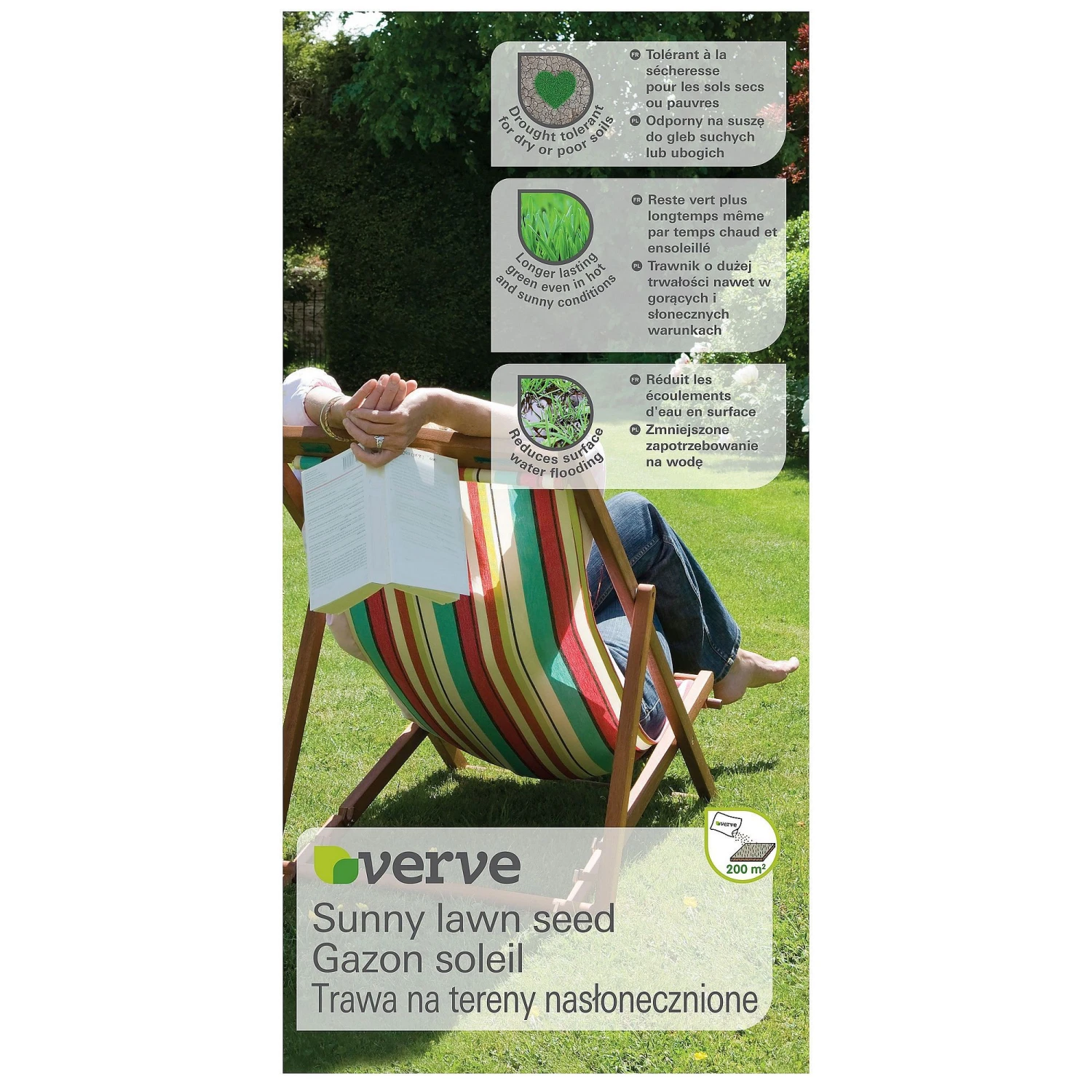 Verve Sunny Grass Seeds, 5kg 3 Verve Sunny Grass Seeds, 5kg