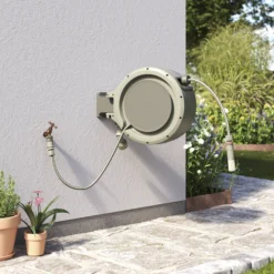 Verve Wall-mounted Auto Hose Reel Set (L)25m 15 Verve Wall-mounted Auto Hose Reel Set (L)25m -Garden Store verve wall mounted auto hose reel set l 25m5059340250960 01i