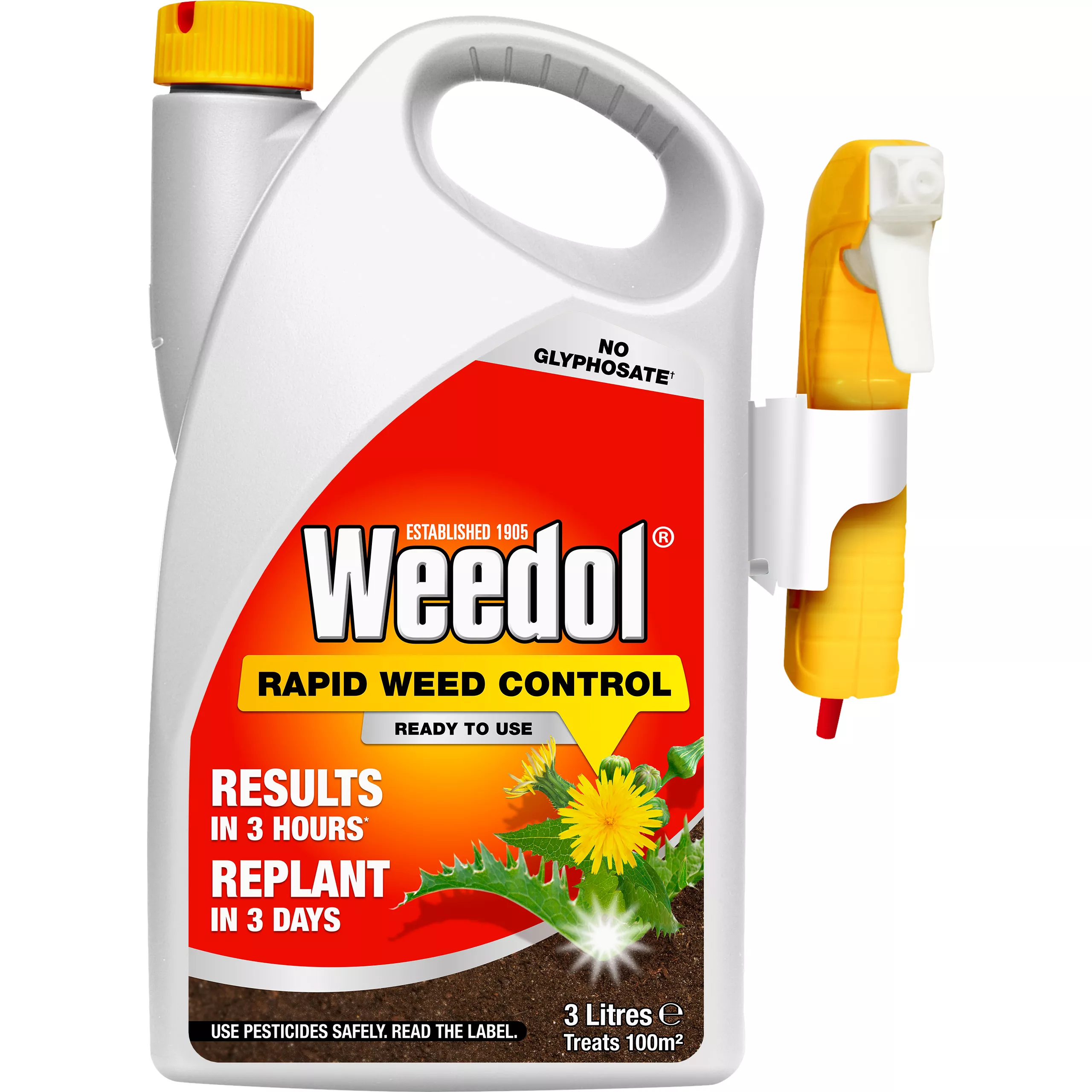 Weedol Rapid Weed Killer 3L 3 Weedol Rapid Weed Killer 3L